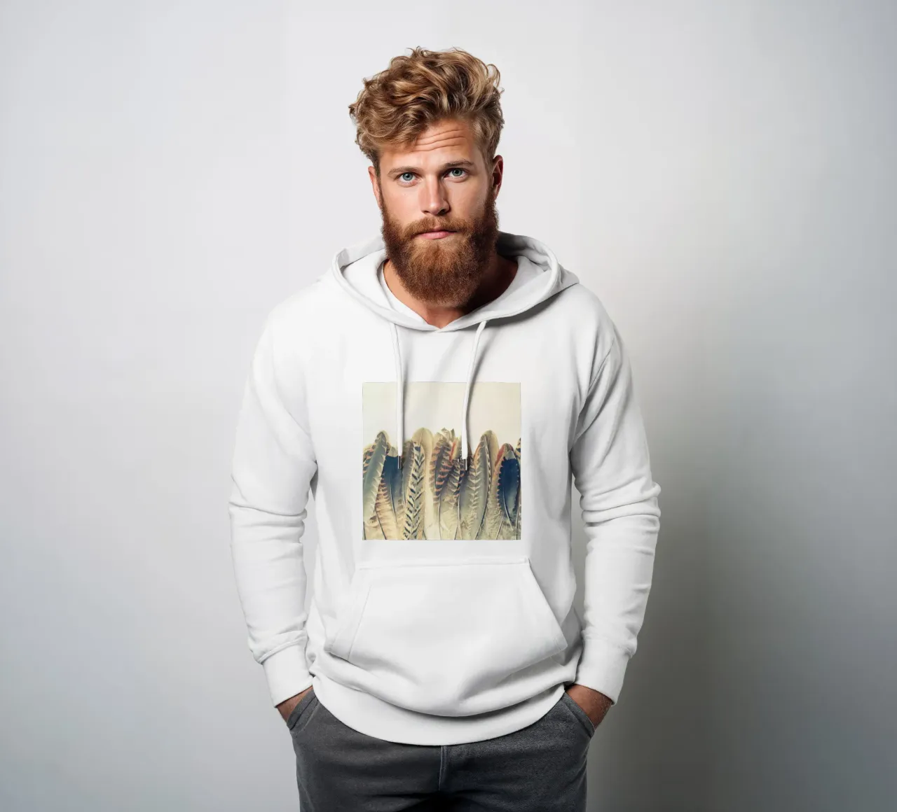 Tuffo di piume felpa con cappuccio da Cassia Beck Photography