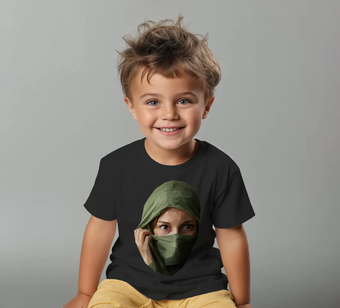 Verborgen vastberadenheid kinder t-shirt van Self-expression