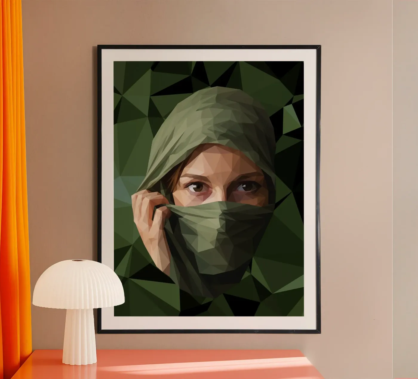Veiled Resolve poster by Self-expression