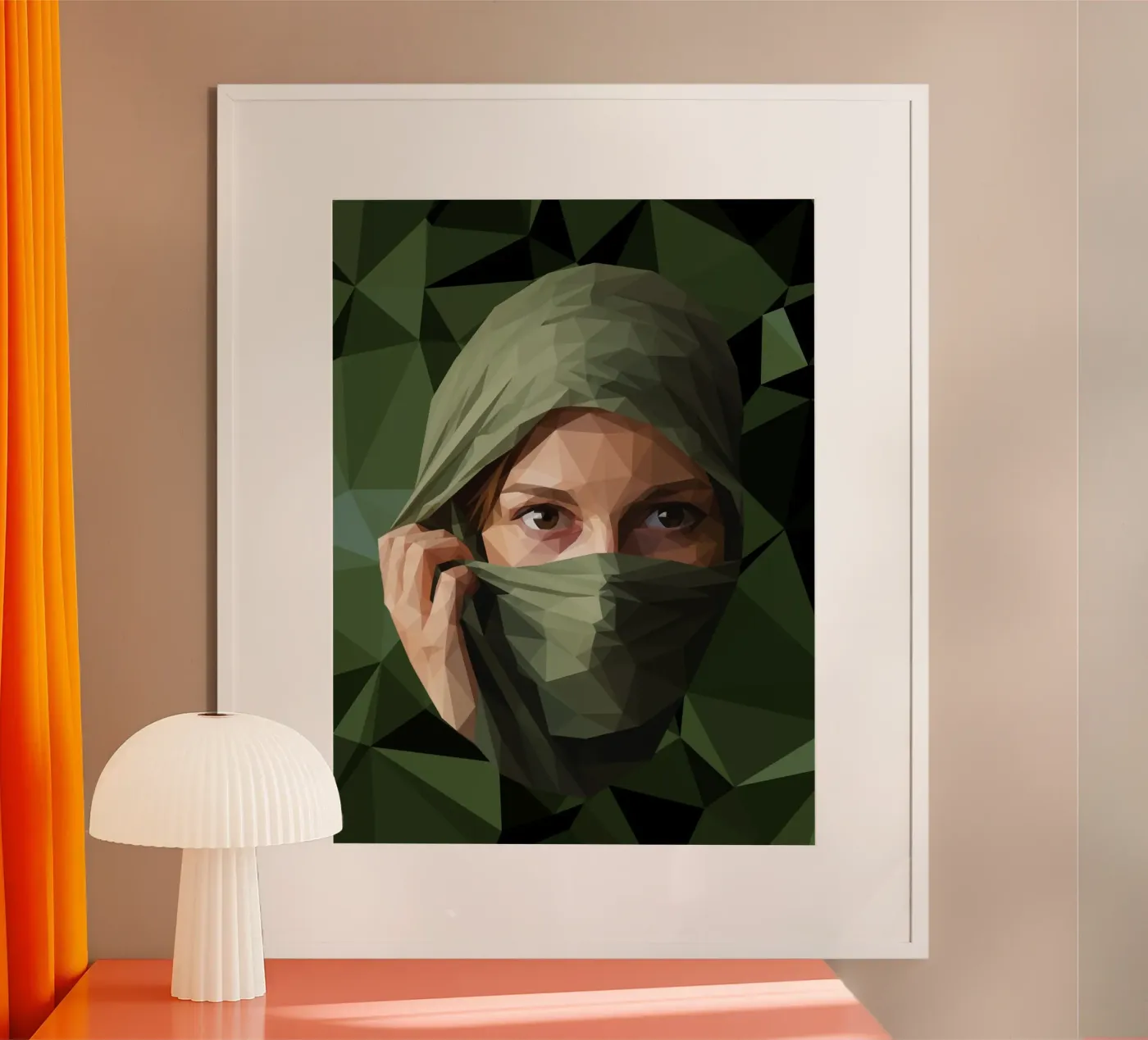 Veiled Resolve poster by Self-expression
