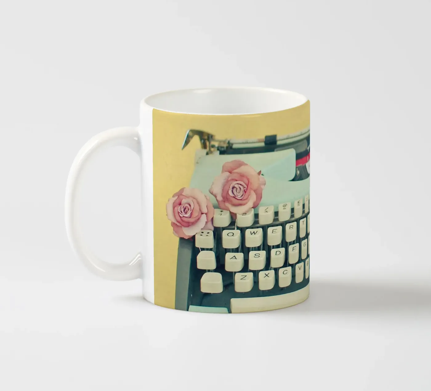 The Typewriter ceramic mug by Cassia Beck Photography