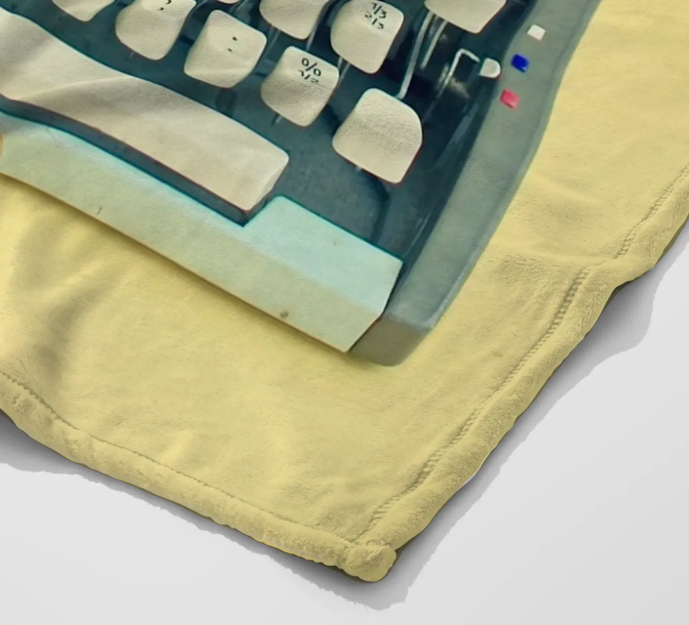 De typemachine fleecedeken van Cassia Beck Photography