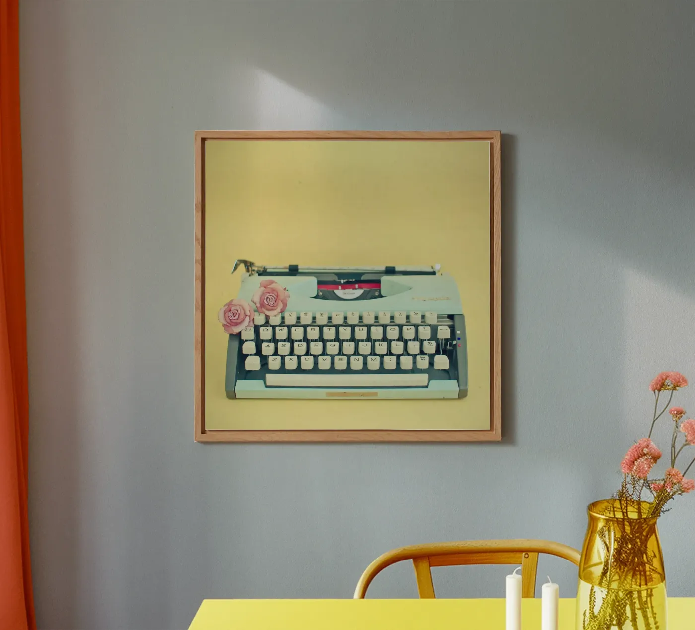 The Typewriter forex plate by Cassia Beck Photography