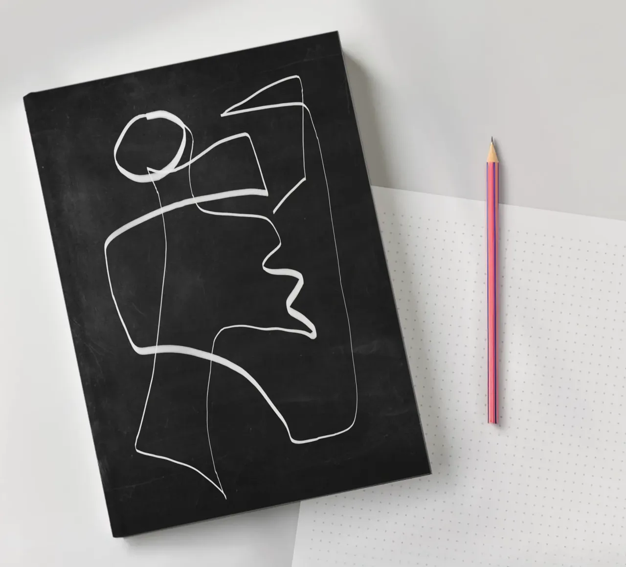 Line art astratta 6/2 diario da ThingDesign