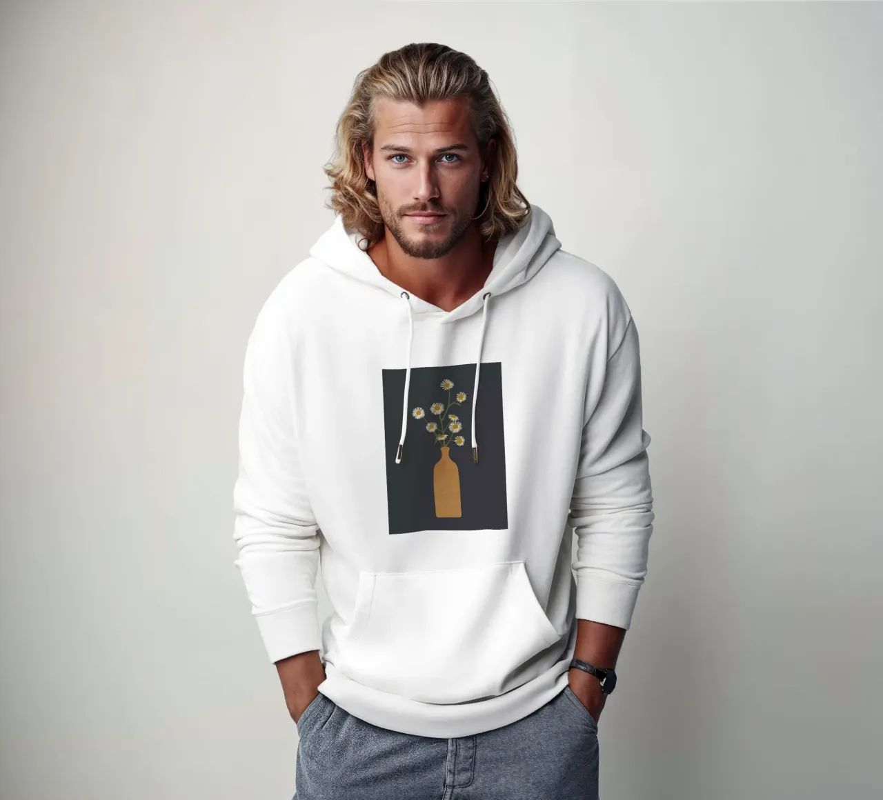 I fiori felpa con cappuccio da ThingDesign