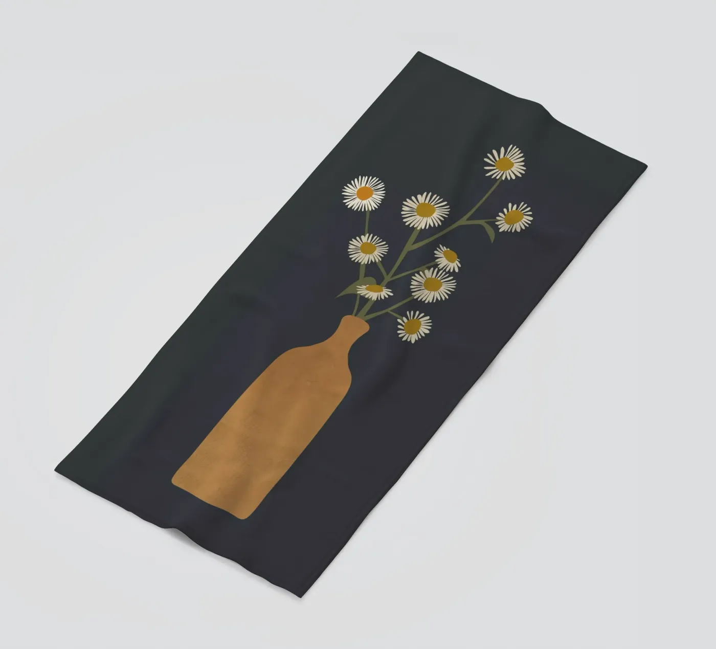 Bloemen strandhanddoek van ThingDesign
