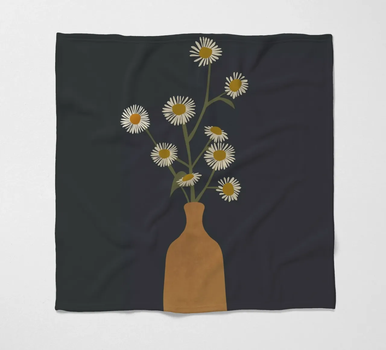 Blumen Fleecedecke von ThingDesign