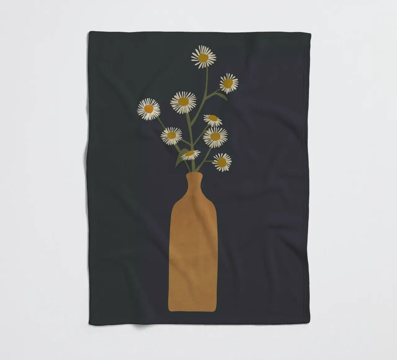 Blumen Fleecedecke von ThingDesign