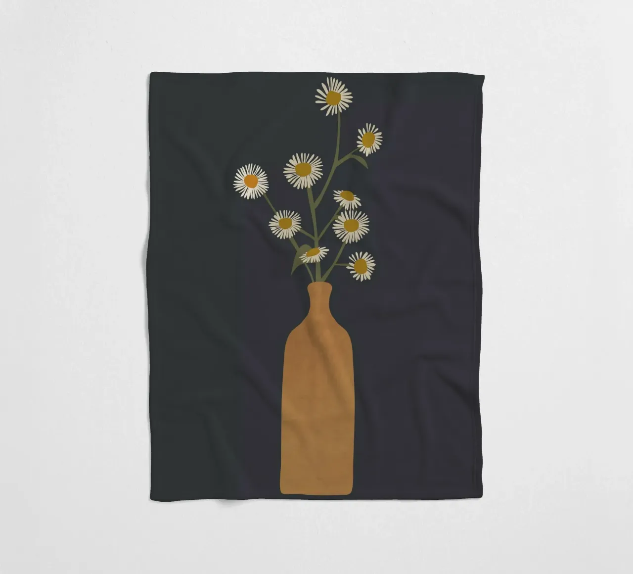 Blumen Fleecedecke von ThingDesign
