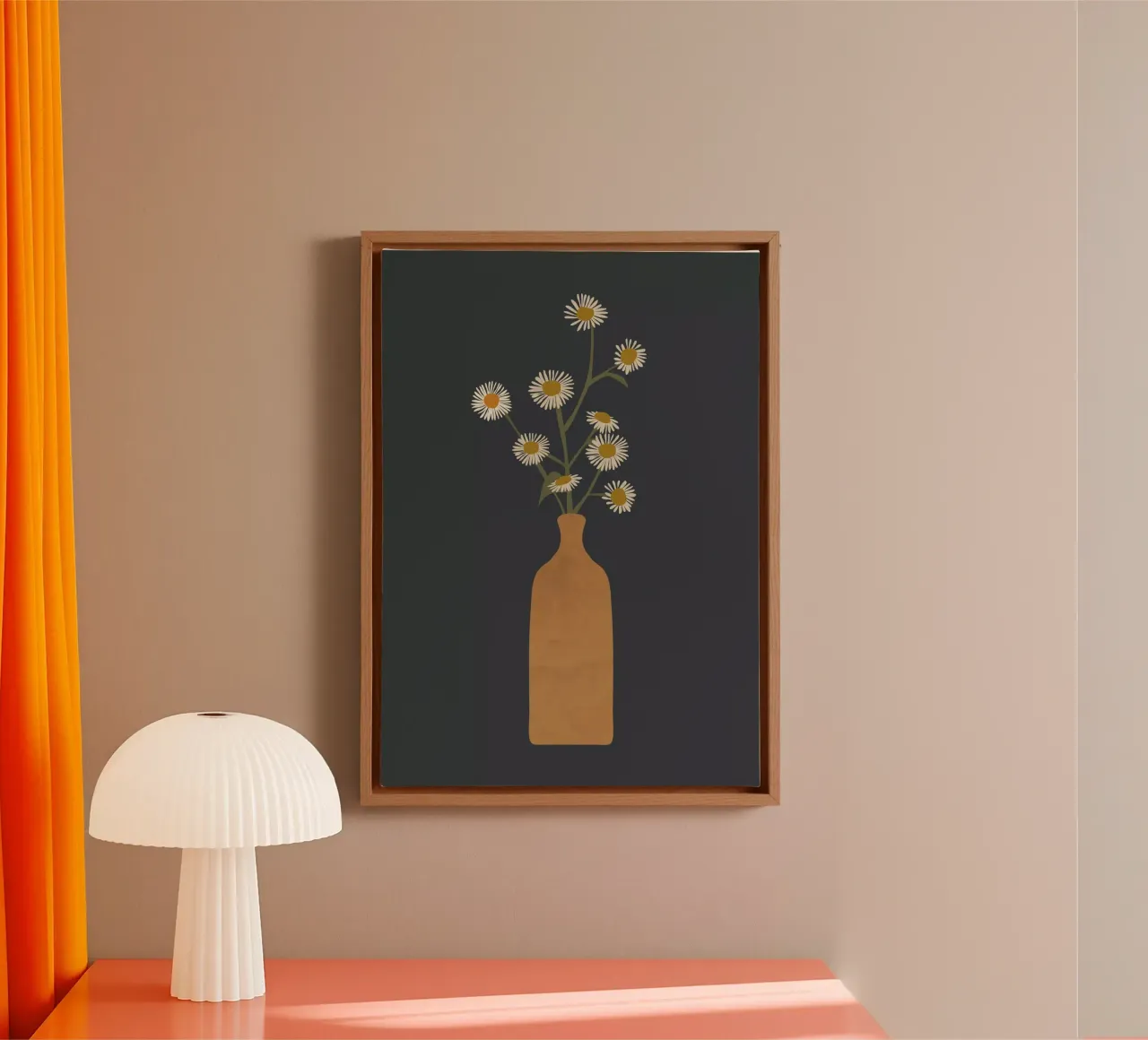 I fiori tela con Cornice a cassetta da ThingDesign