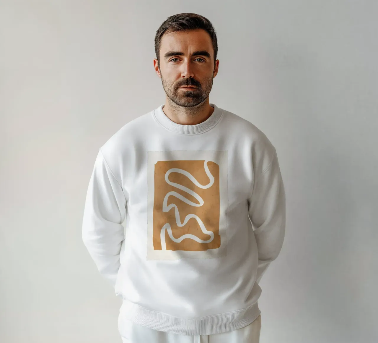 abstract minimal 31 sweatshirt by ThingDesign
