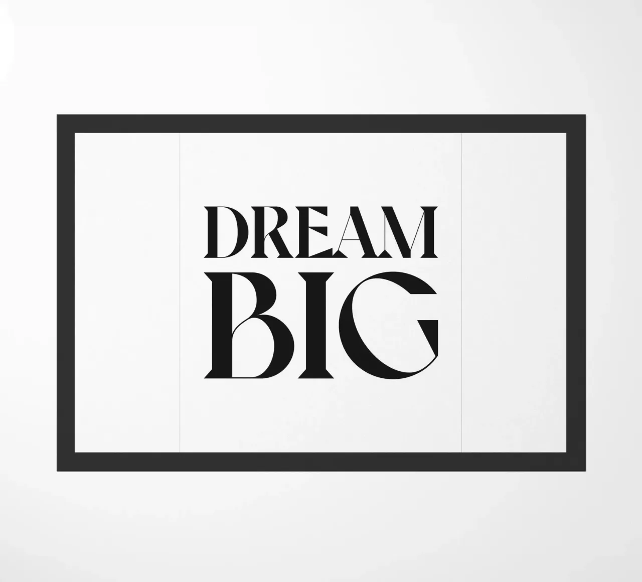 DROOM GROOT deurmat van n.4