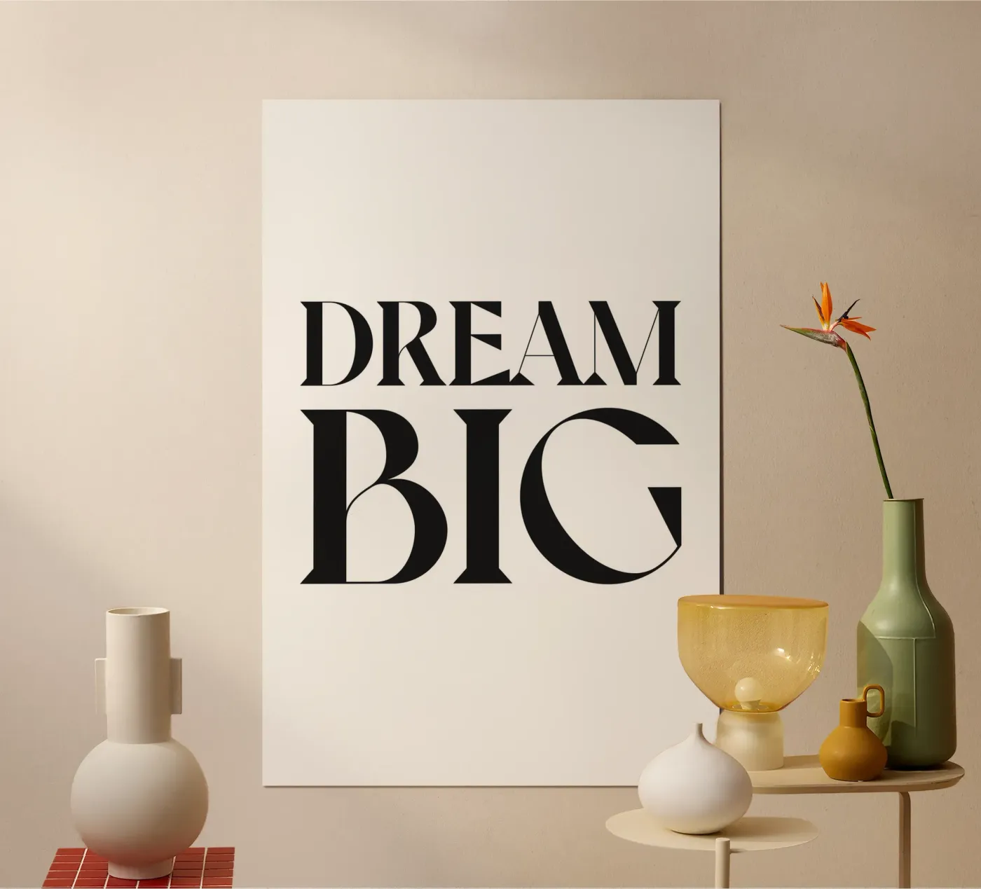 DREAM BIG poster de n.4
