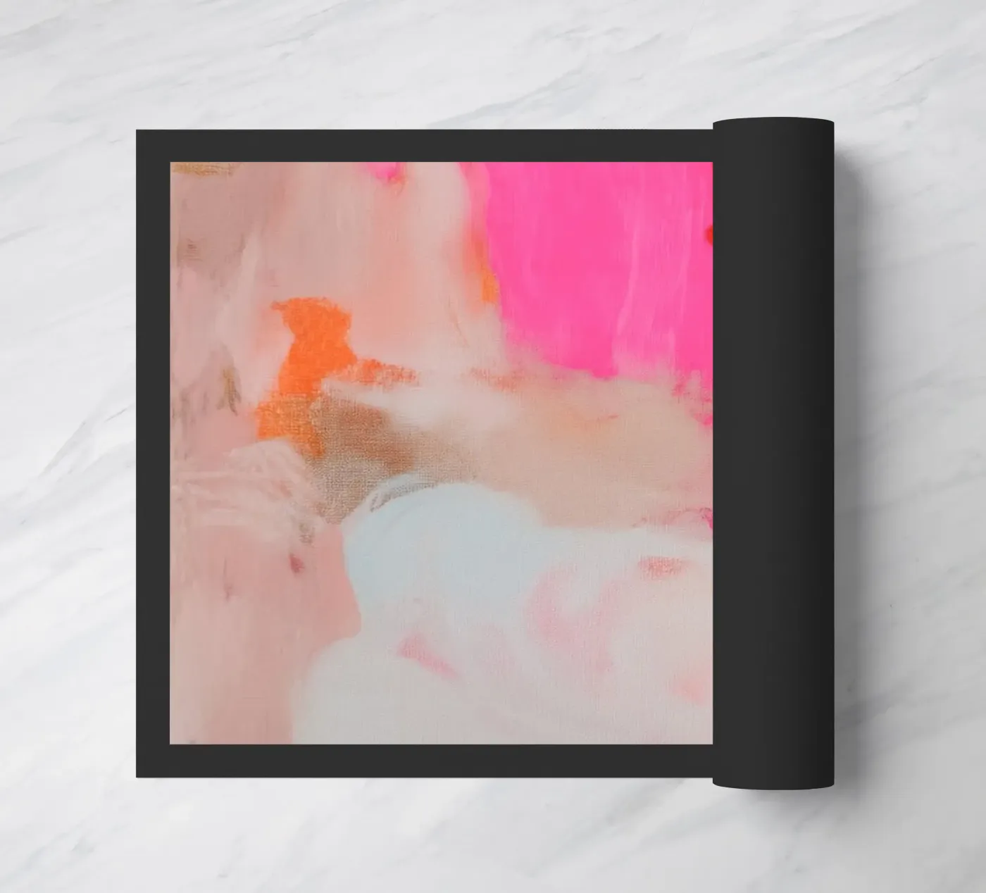 Structure lights, pink doormat by Carinaprint
