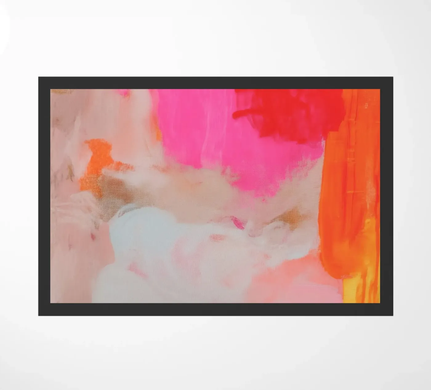 Structure lights, pink doormat by Carinaprint