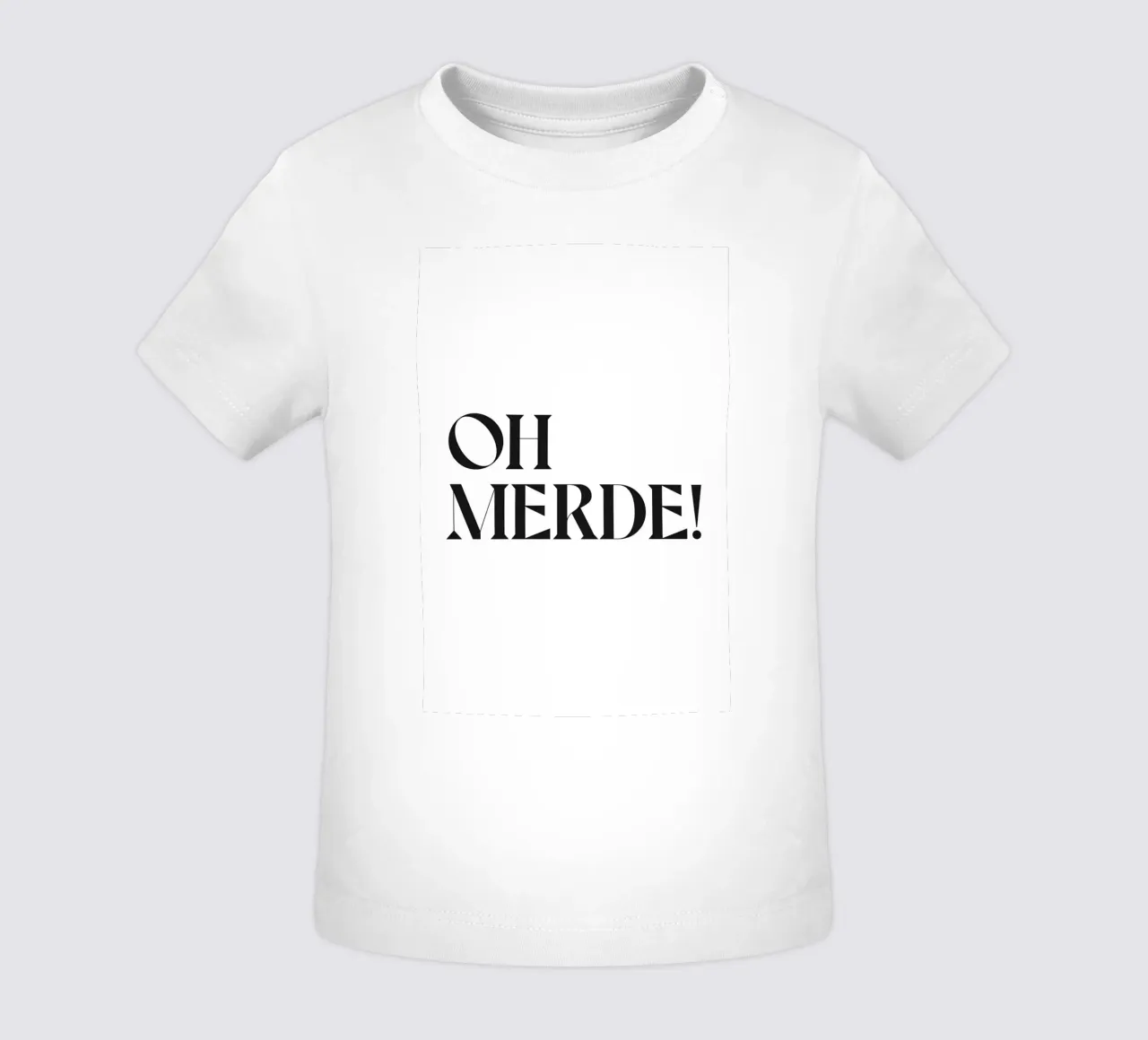 OH MERDE! maglietta neonato da n.4