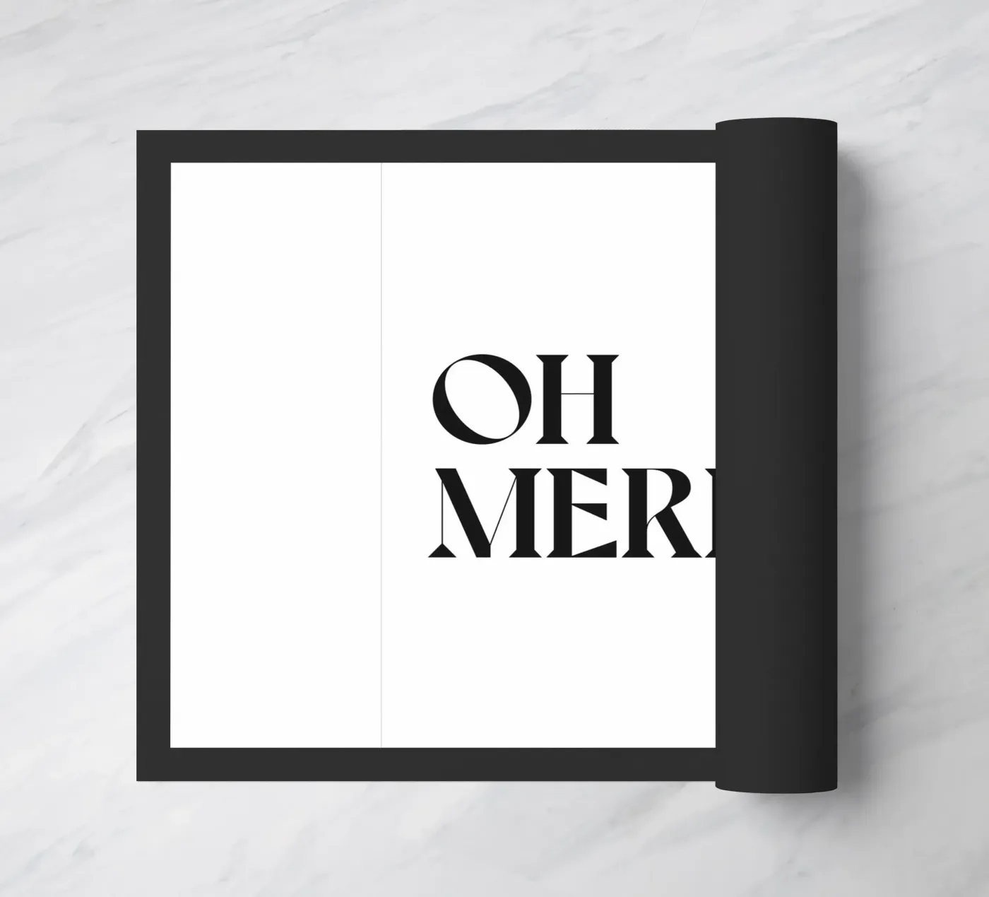 OH MERDE! doormat by n.4