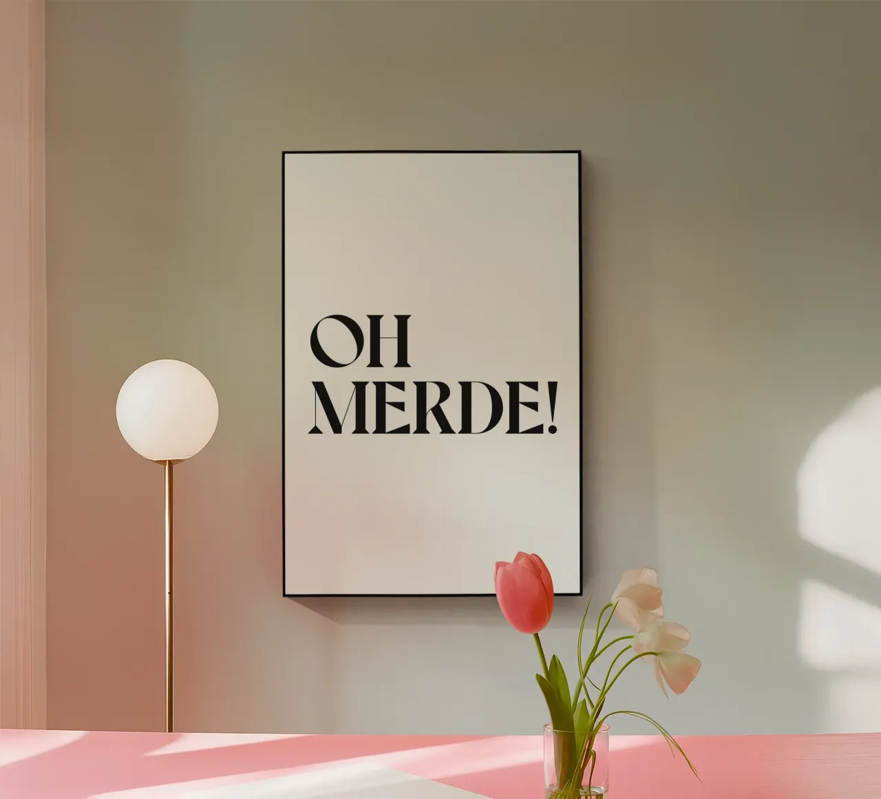 OH MERDE! plexiglass da n.4