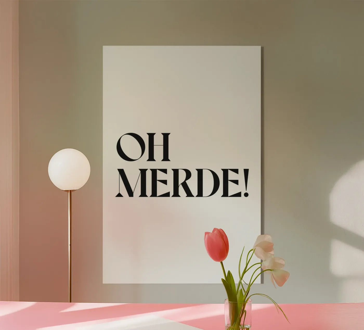 OH MERDE! plexiglass da n.4