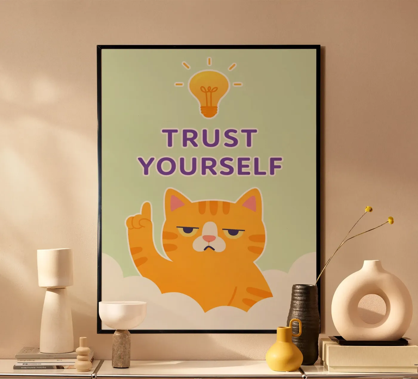 trust your self poster by Permatax