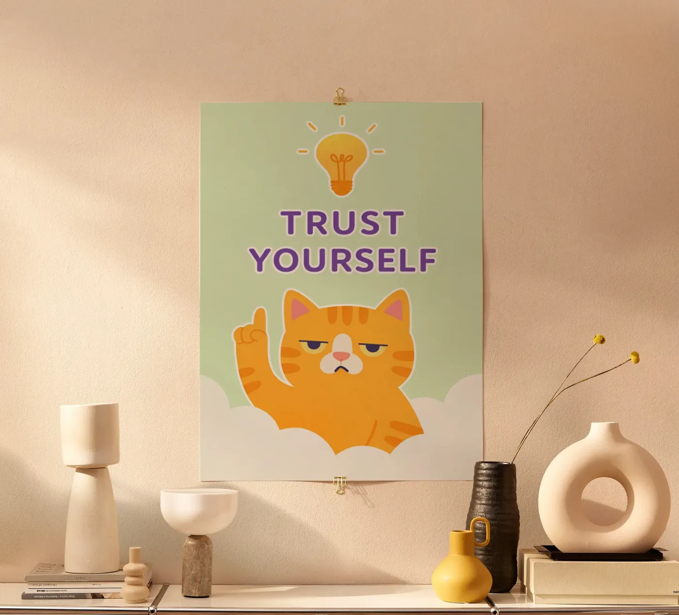 trust your self poster by Permatax