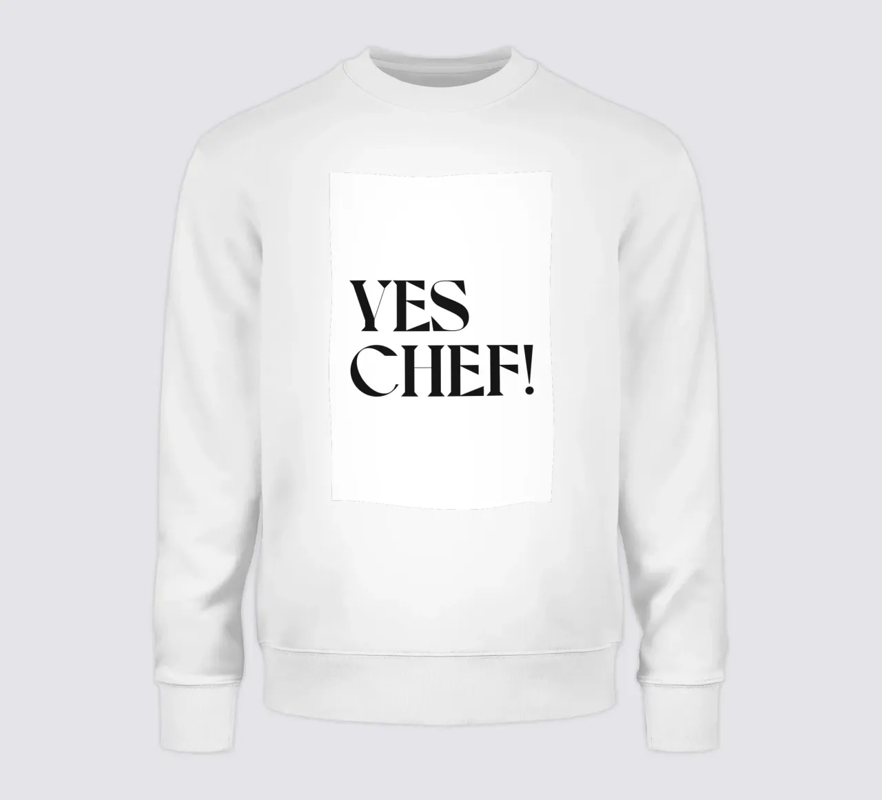 SI' CHEF! felpa da n.4