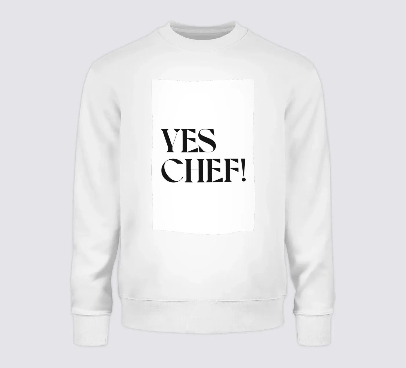SI' CHEF! felpa da n.4