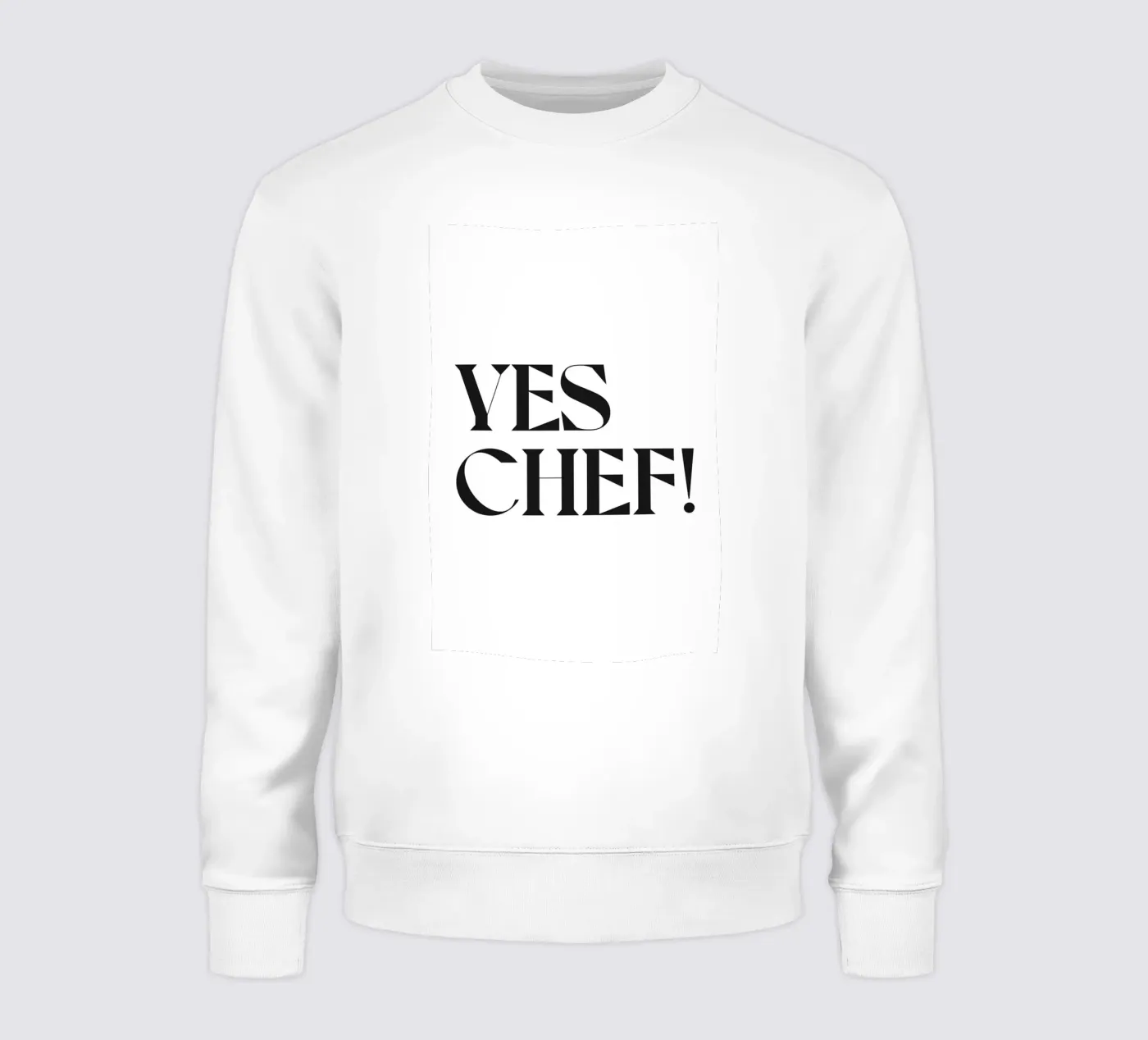 SI' CHEF! felpa da n.4