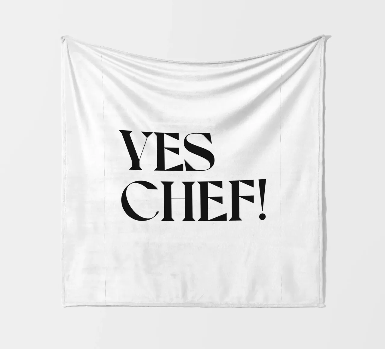 SI' CHEF! coperta in pile da n.4