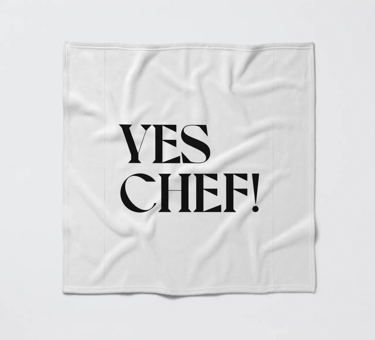 SI' CHEF! coperta in pile da n.4