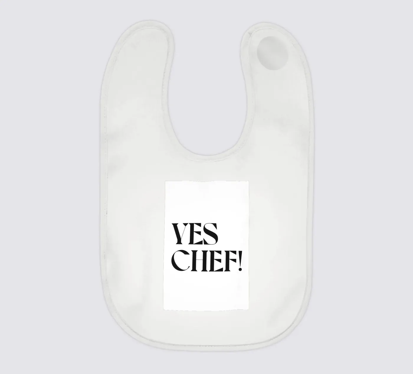 YES CHEF! baby bib by n.4
