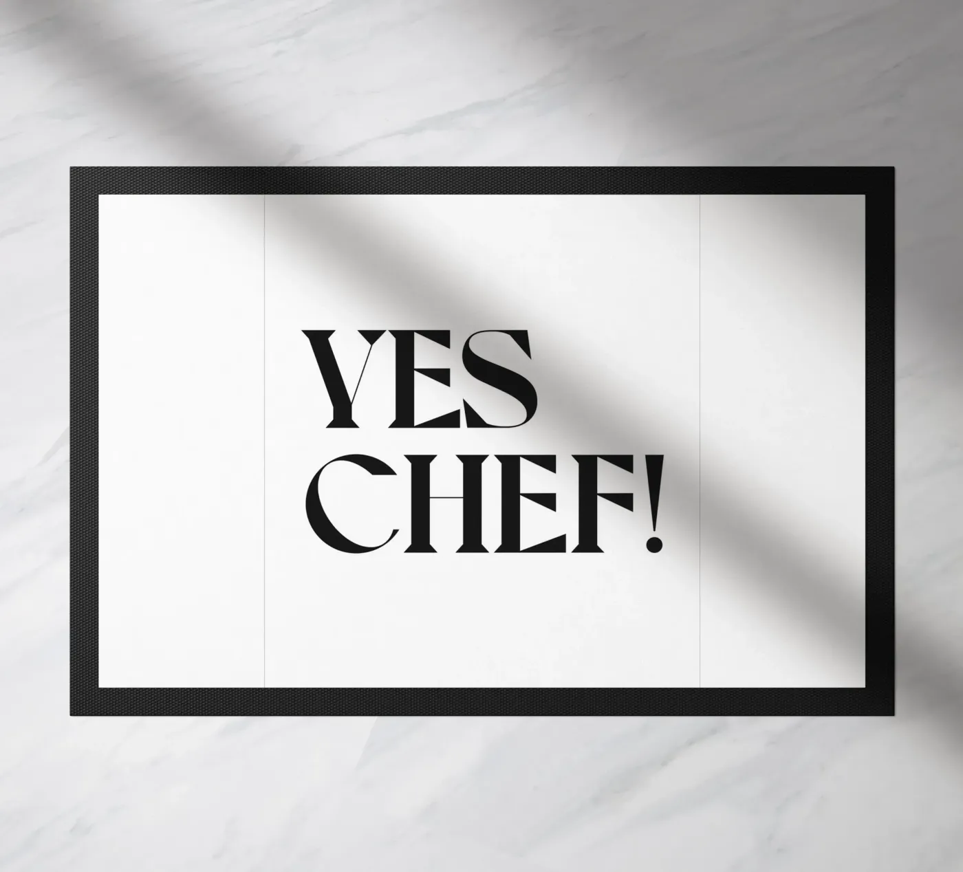 JA CHEF! deurmat van n.4
