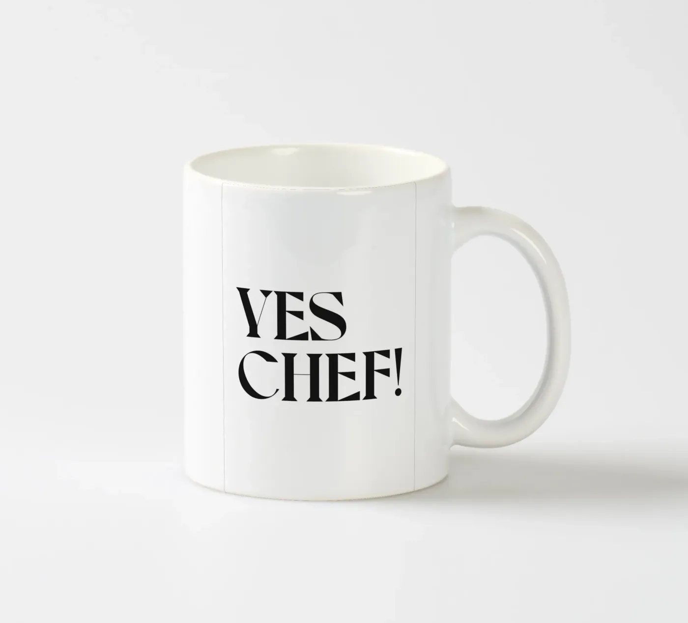 YES CHEF! ceramic mug by n.4