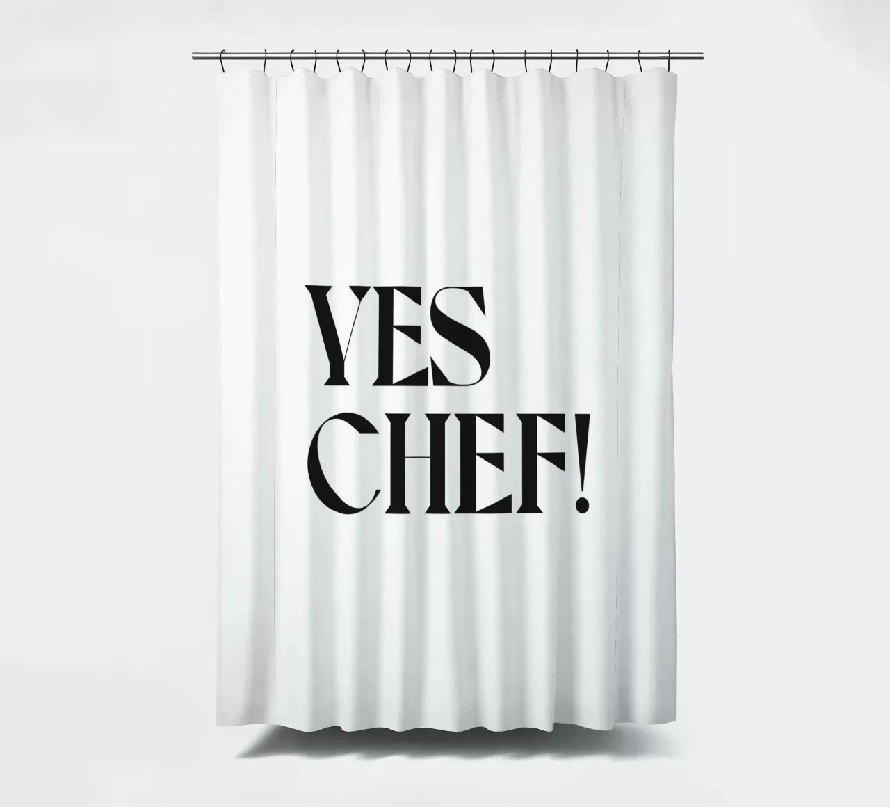 SI' CHEF! tenda da doccia da n.4