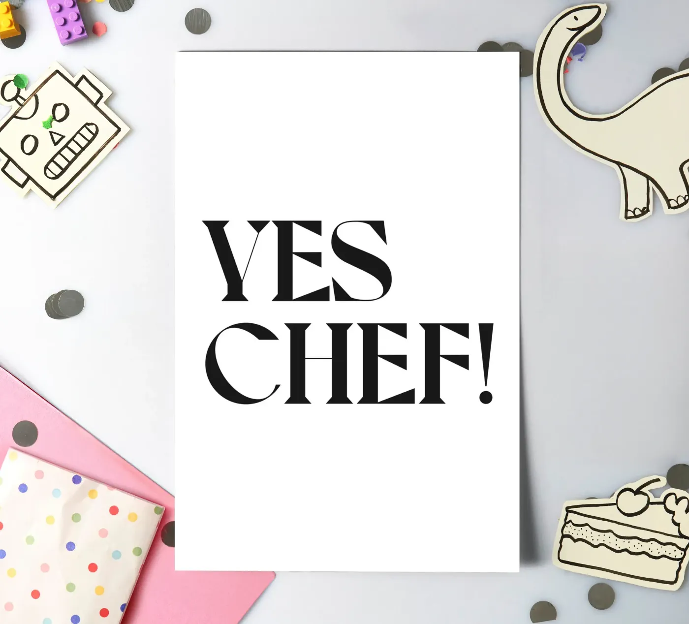 YES CHEF! sticker sheet by n.4