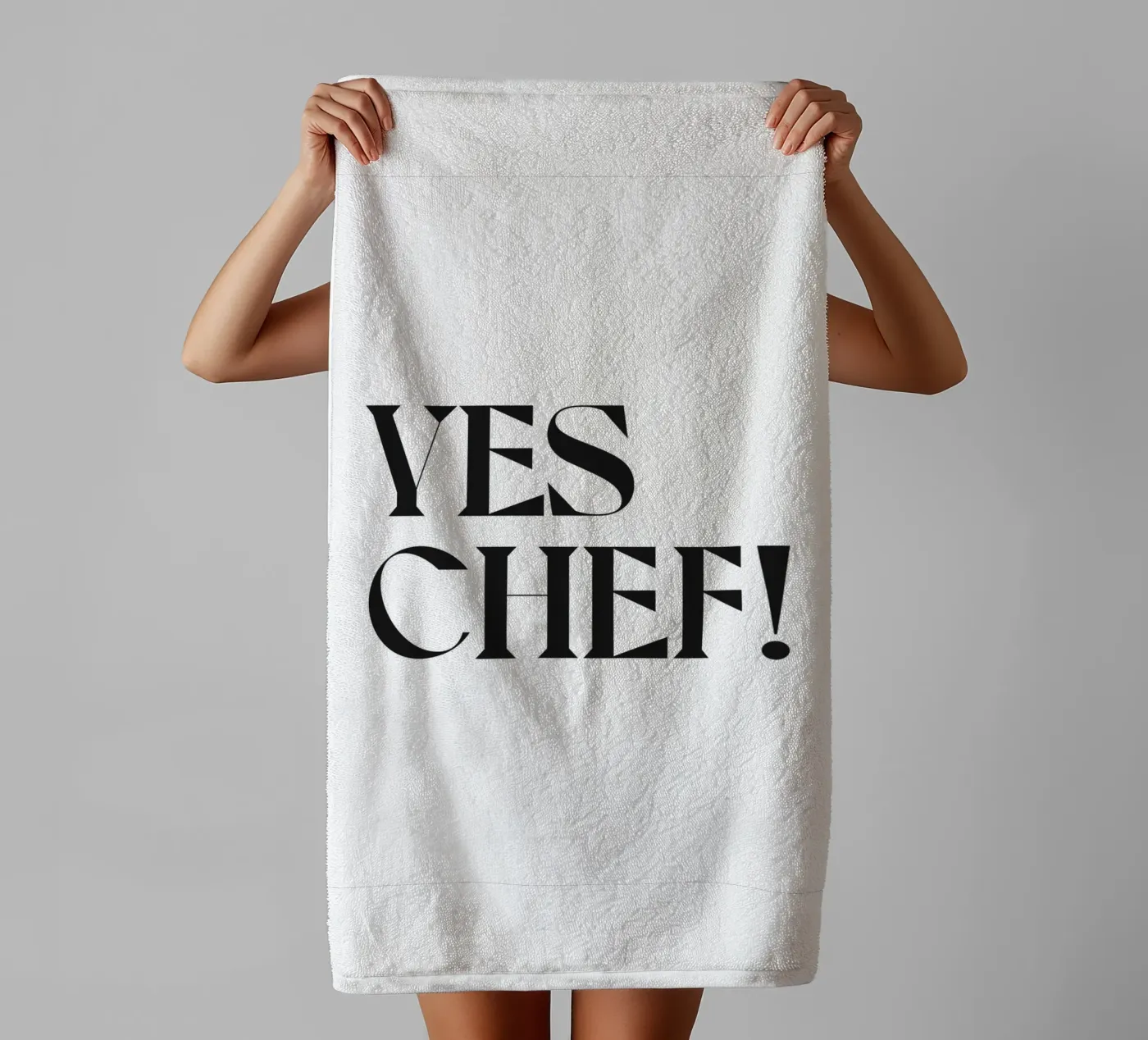 JA CHEF! badhanddoek van n.4