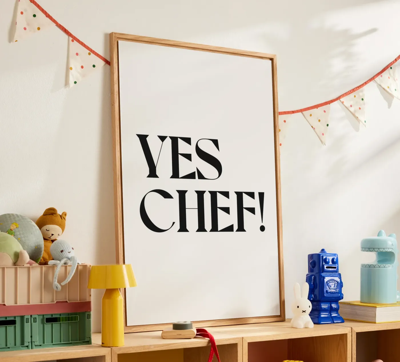 SI' CHEF! plexiglass da n.4