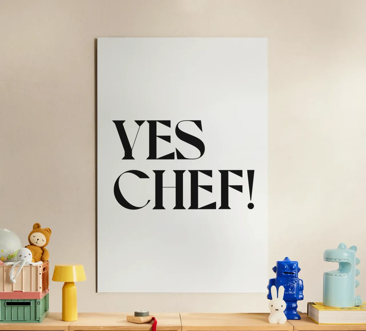 SI' CHEF! alluminio dibond da n.4