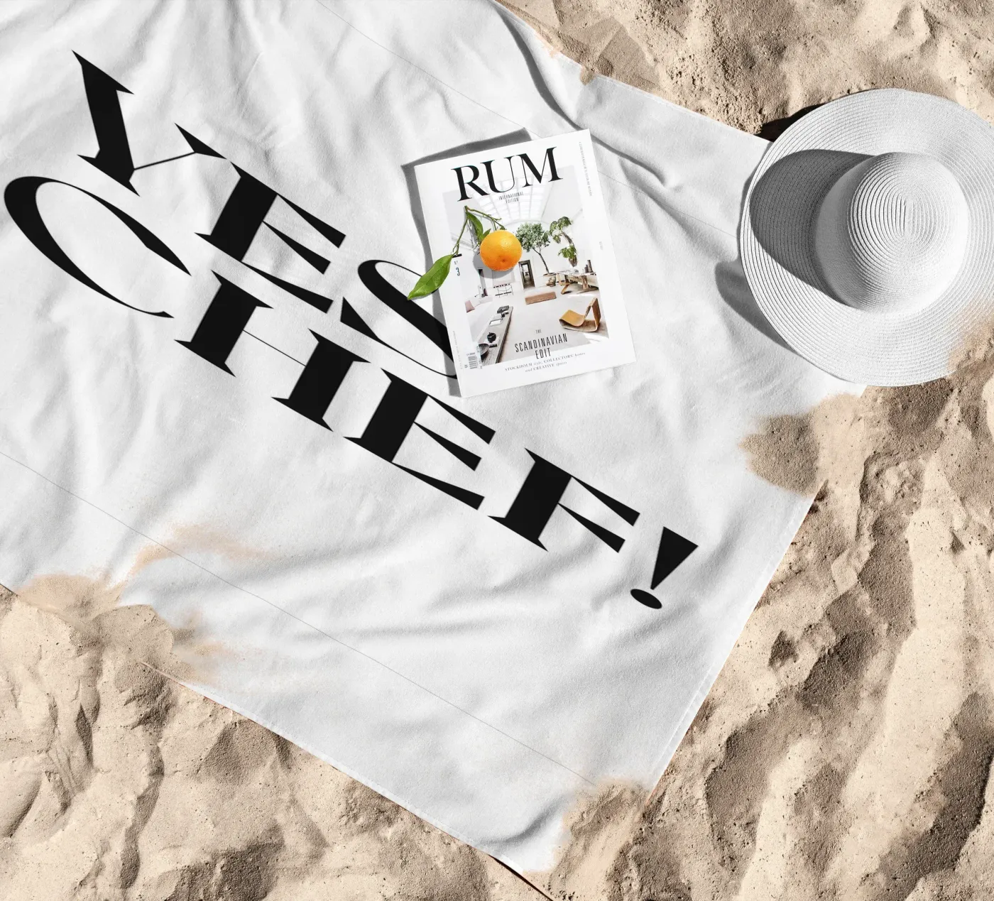 SI' CHEF! telo mare da n.4