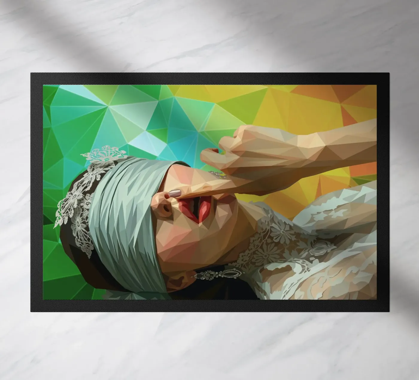 Shhh deurmat van Self-expression