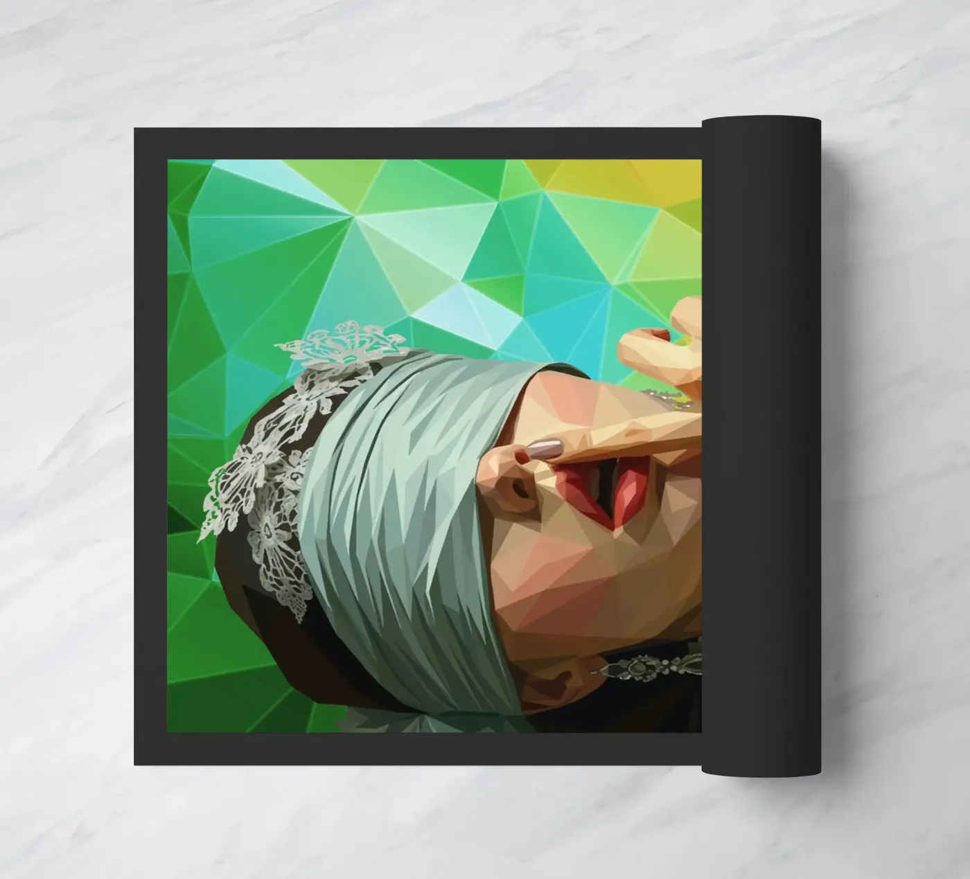 Shhh deurmat van Self-expression