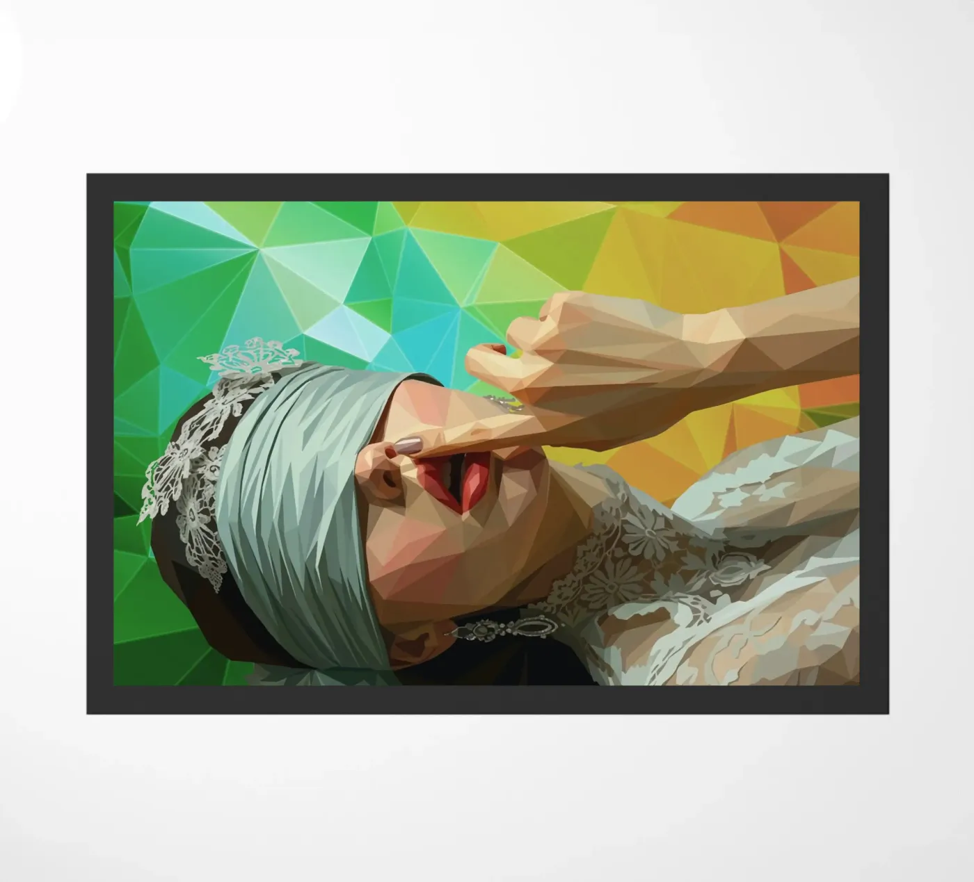 Shhh deurmat van Self-expression