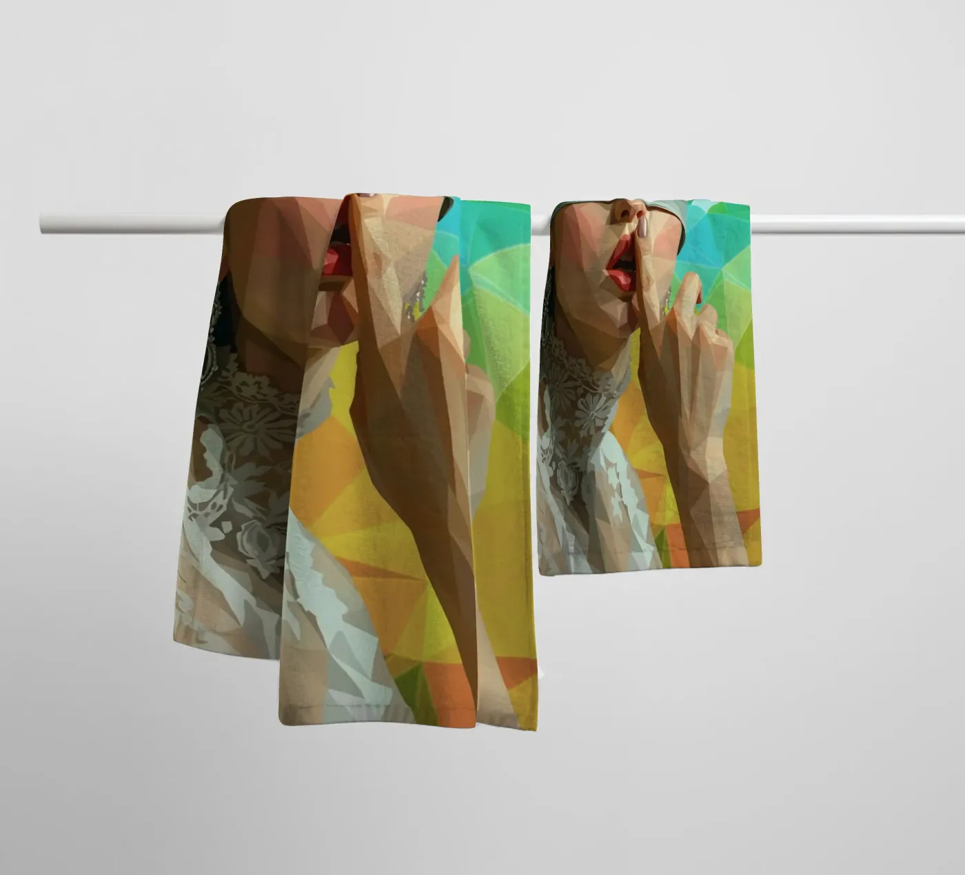 Ssst badhanddoek van Self-expression