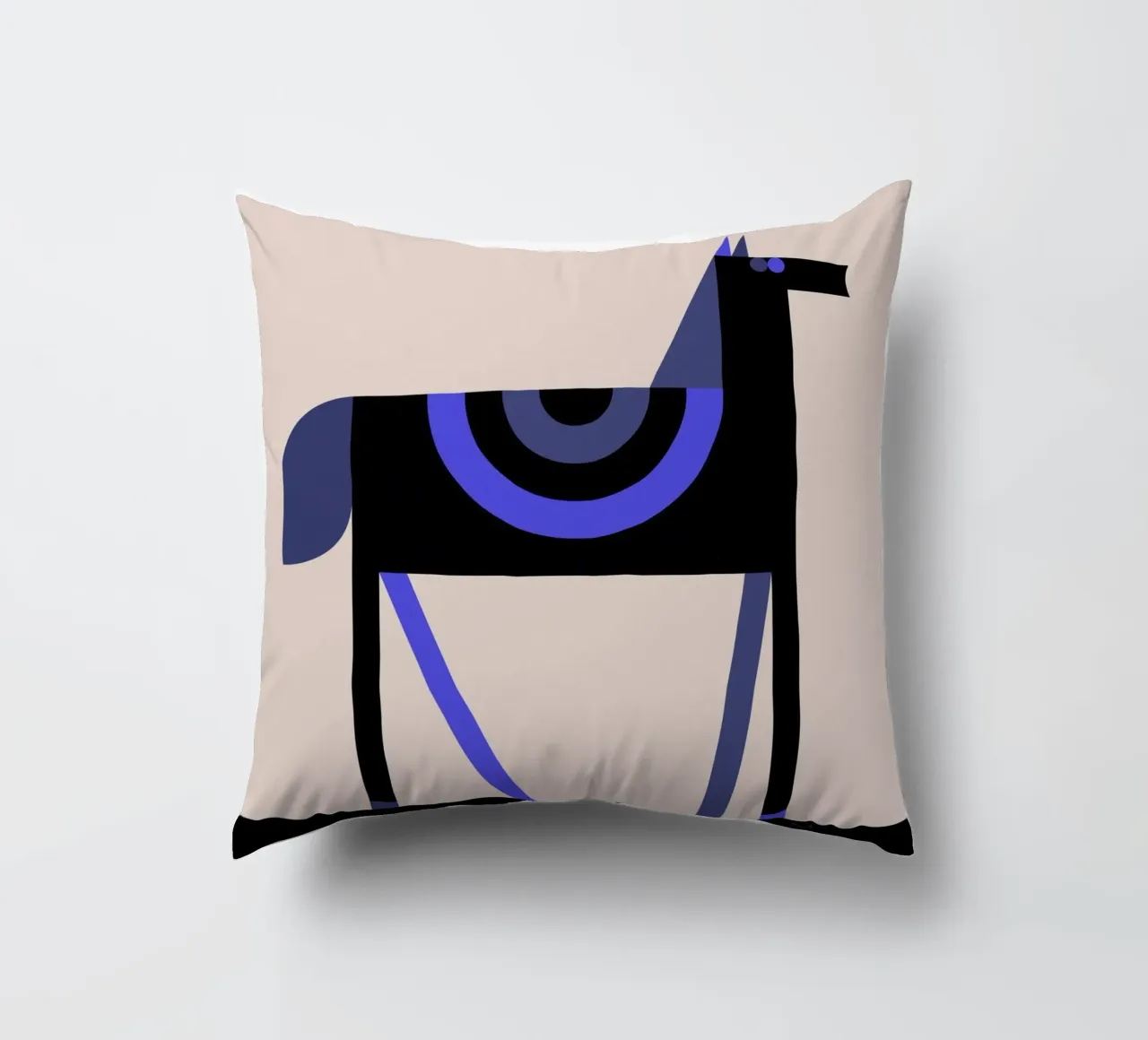 Cheval folklorique coussin de Seed & Signal