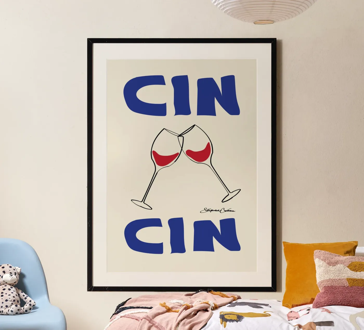 Cin Cin poster da KunstbyStephie
