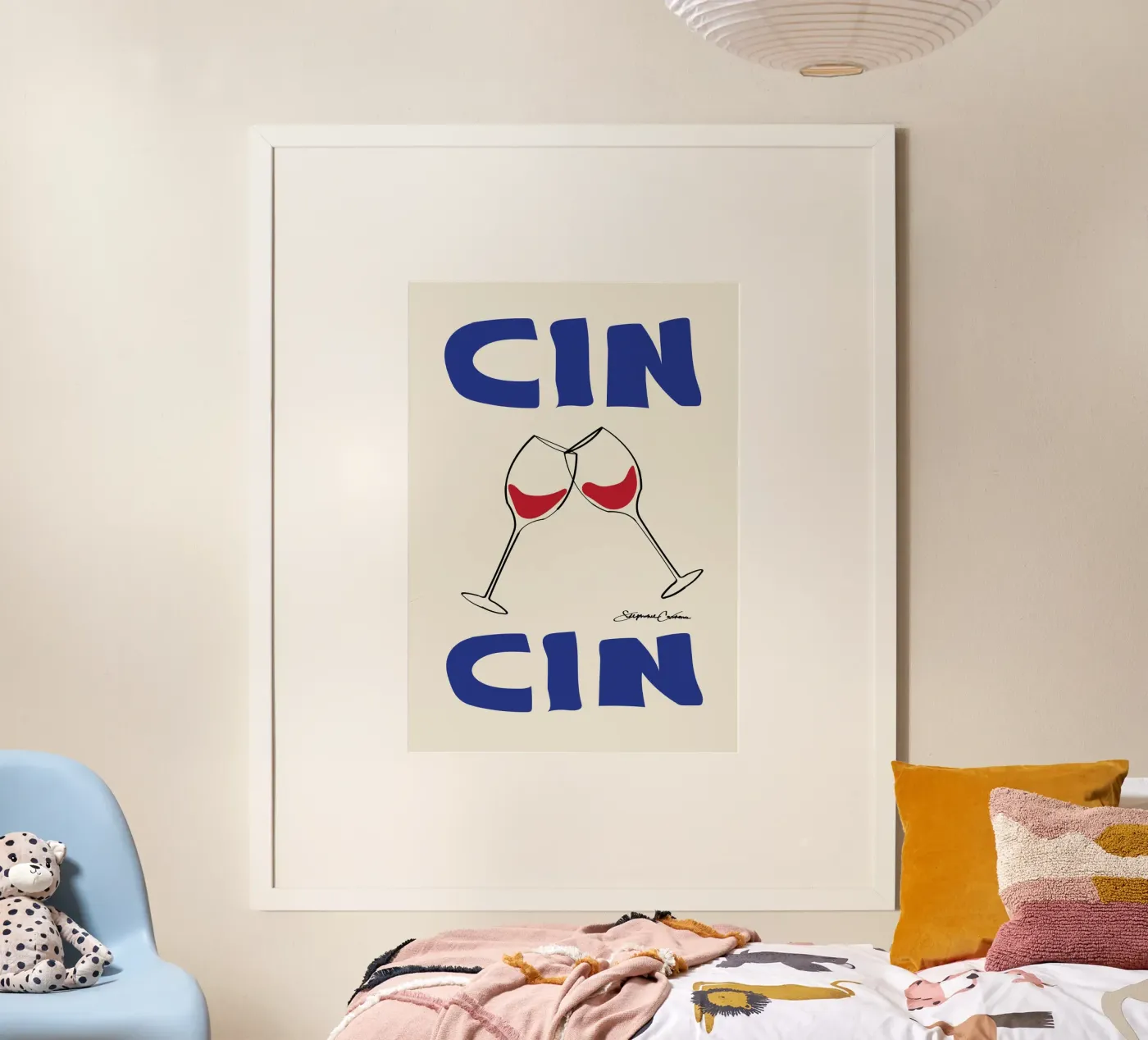 Cin Cin poster da KunstbyStephie