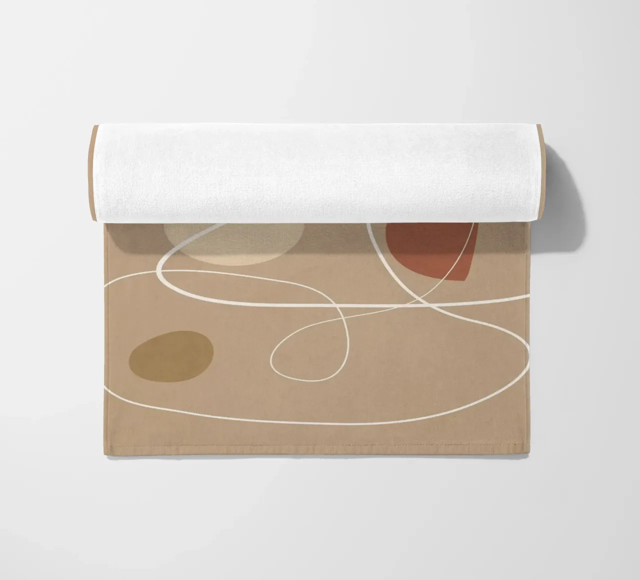 Thin Flow 2 beach towel by Flow Line 2