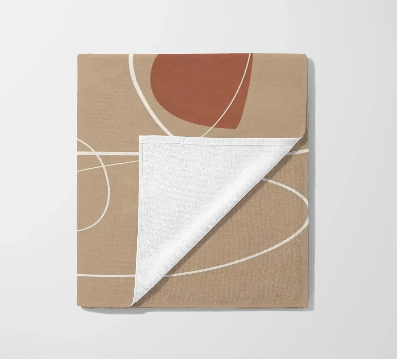 Thin Flow 2 beach towel by Flow Line 2