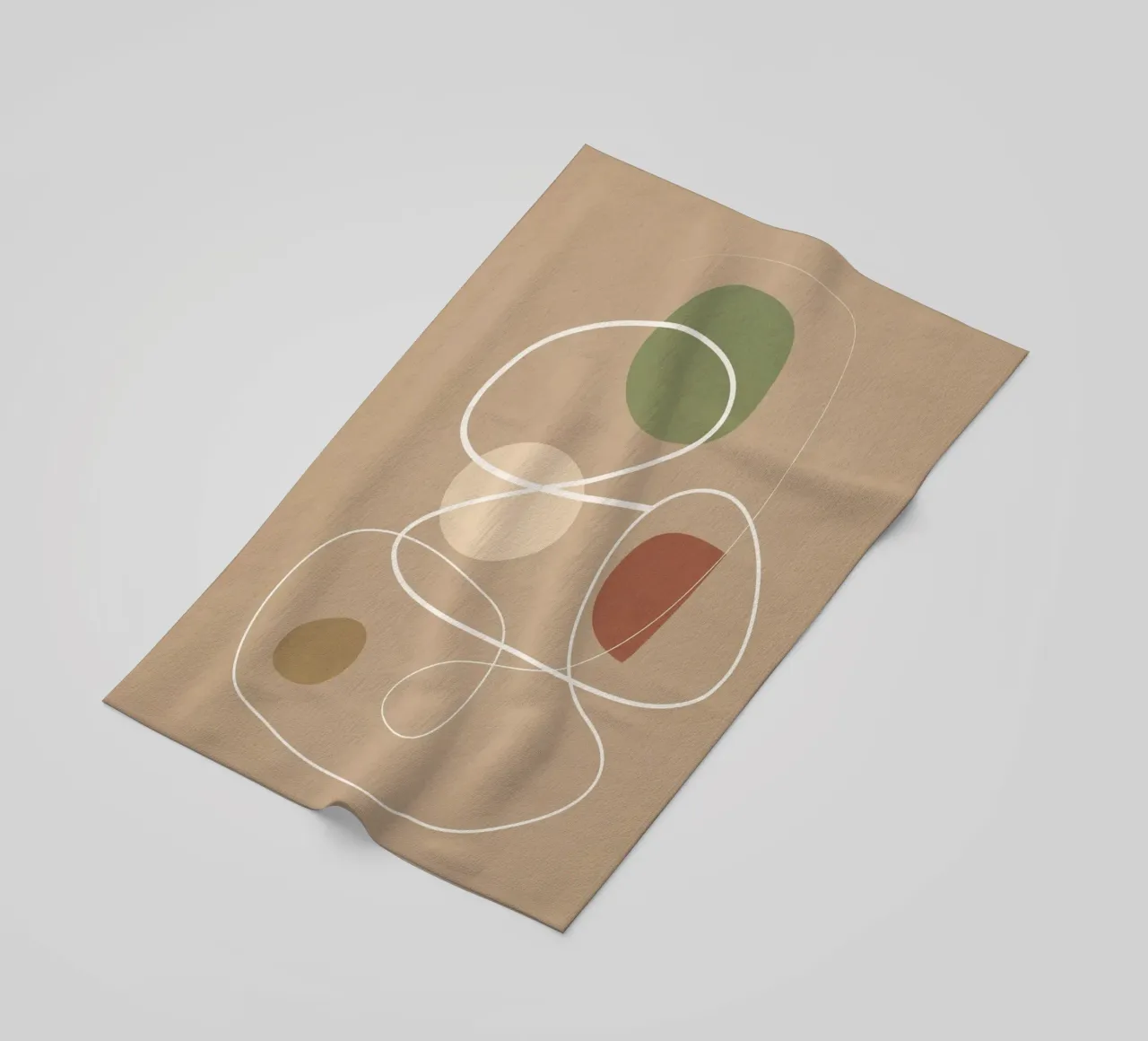 Thin Flow 2 beach towel by Flow Line 2