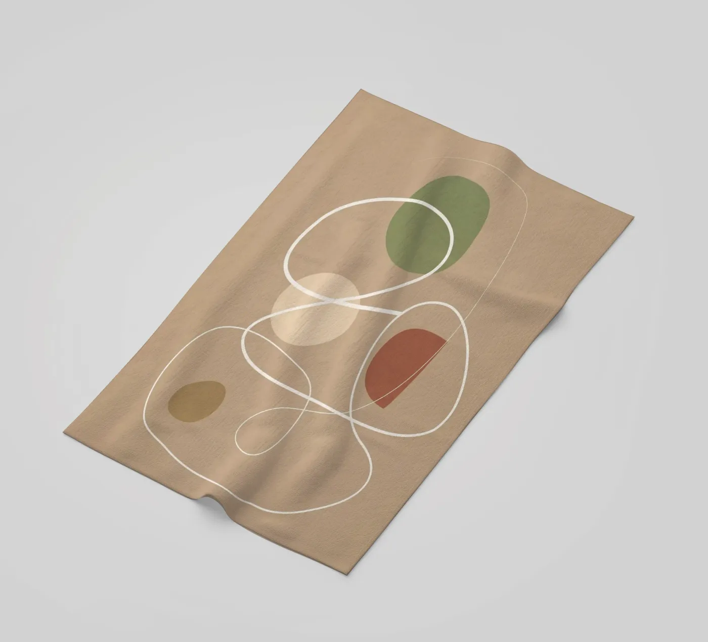 Thin Flow 2 Strandtuch von Flow Line 2